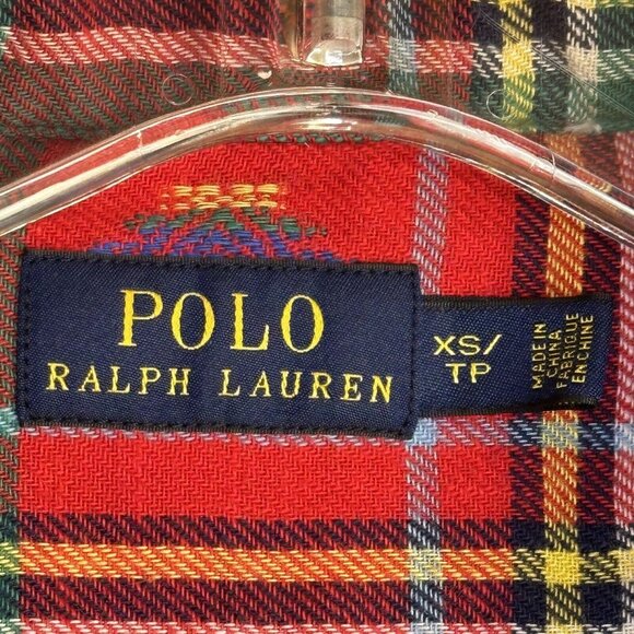 Polo Ralph Lauren Aztec Southwestern Button Up Shirt Men's XS Travis Scott Red - Picture 2 of 11